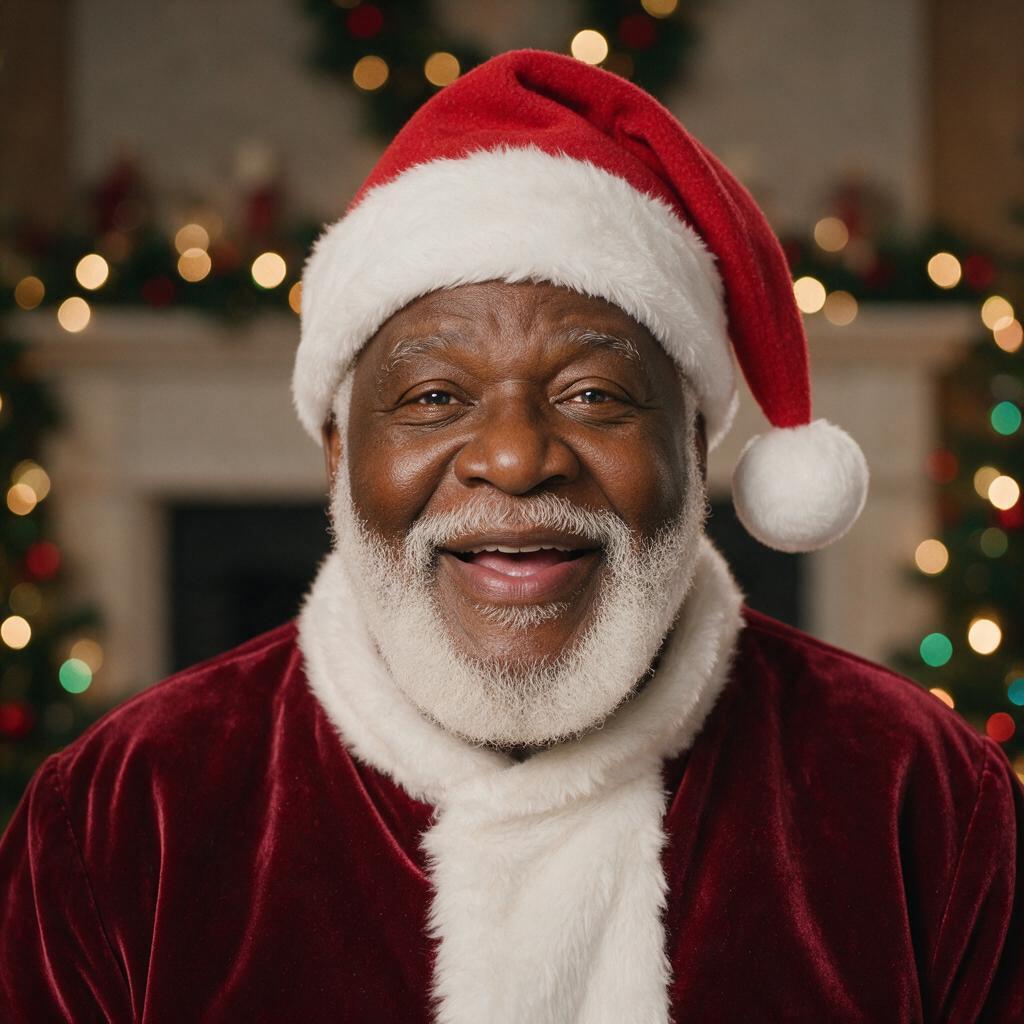 Fireside Santa