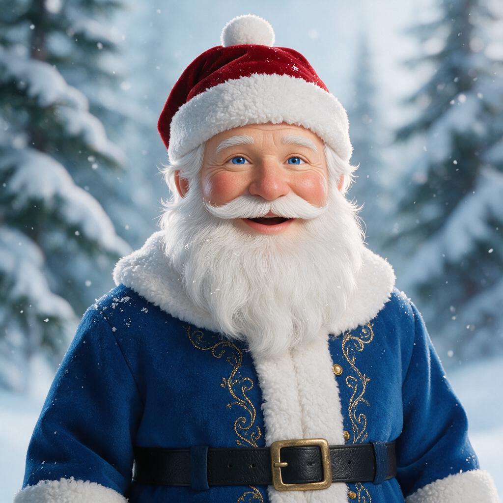 Snowy Santa